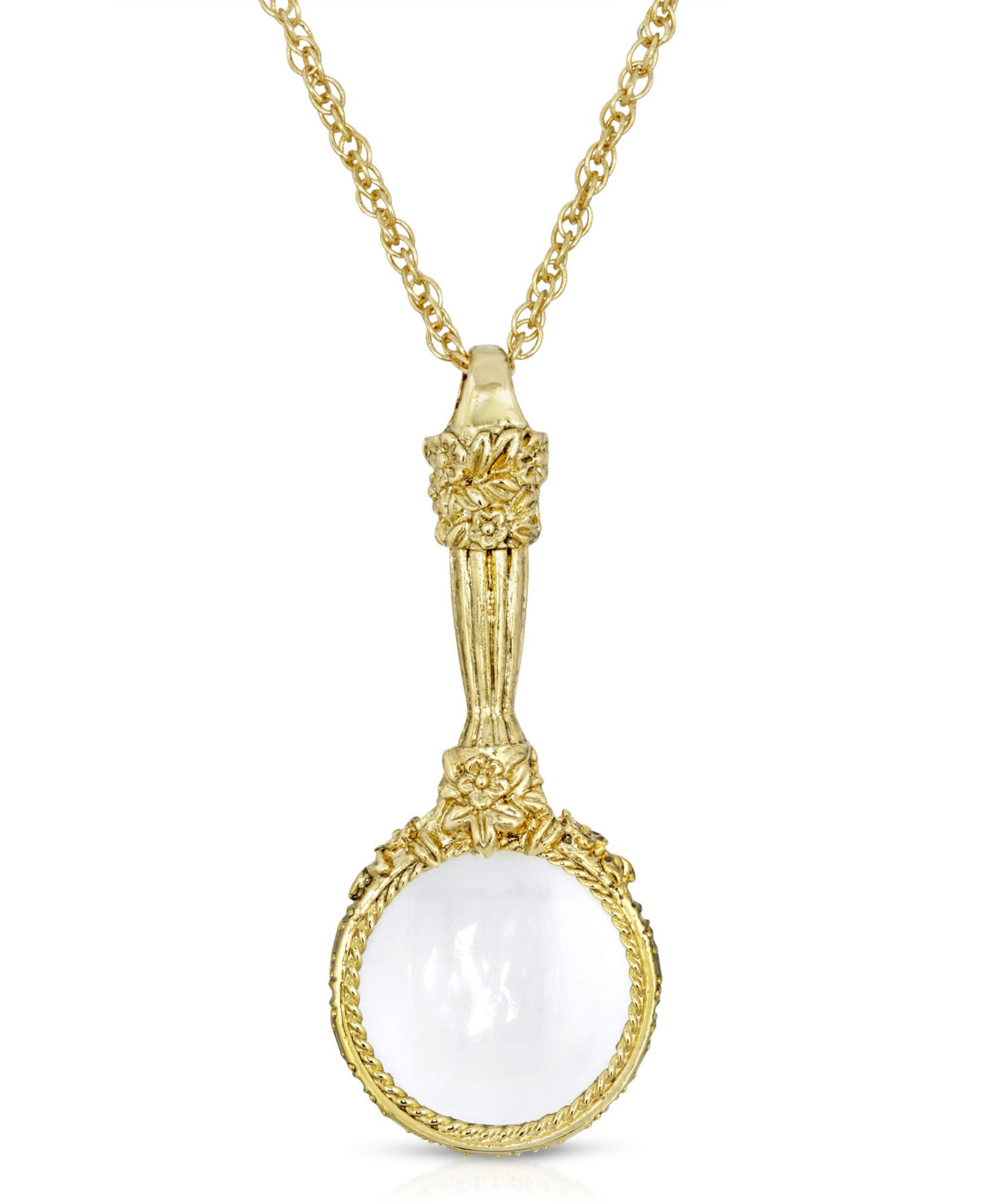 Подвеска-кулон 2028 Gold Tone Magnifying Glass 30"