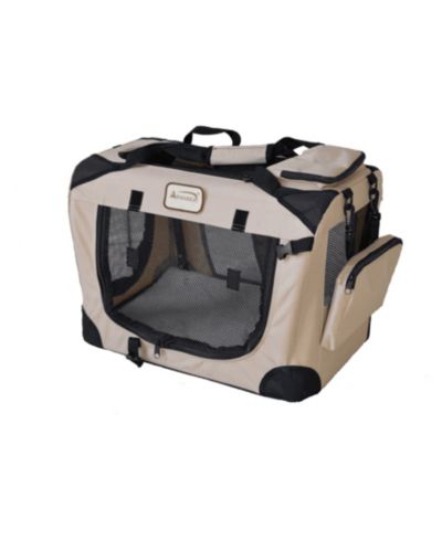 Armarkat FoldIng Soft Dog Crate For Dogs And Cats, Pet Travel Carrier Bag For Big Medium Cats PC201B