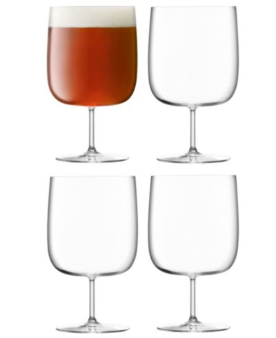 LSA International Borough 21 oz. Craft Beer Glasses, Set of 4
