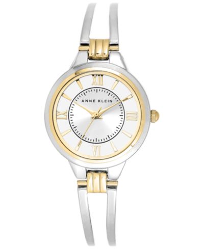 Anne Klein Часы, Женский двухцветный браслет 29mm AK-1441SVTT
