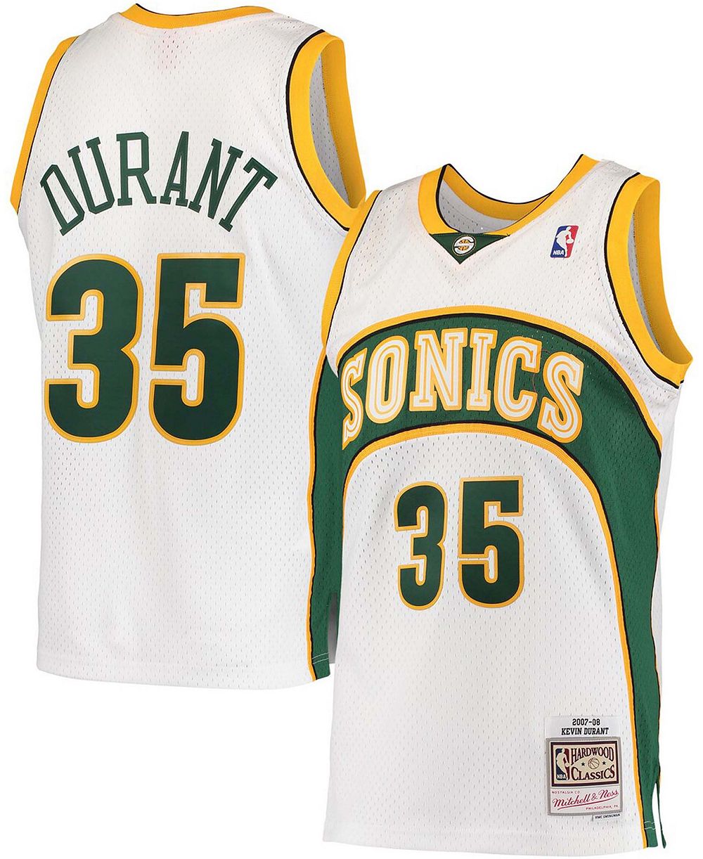Мужская джерси Mitchell & Ness Kevin Durant Seattle SuperSonics Hardwood Classics