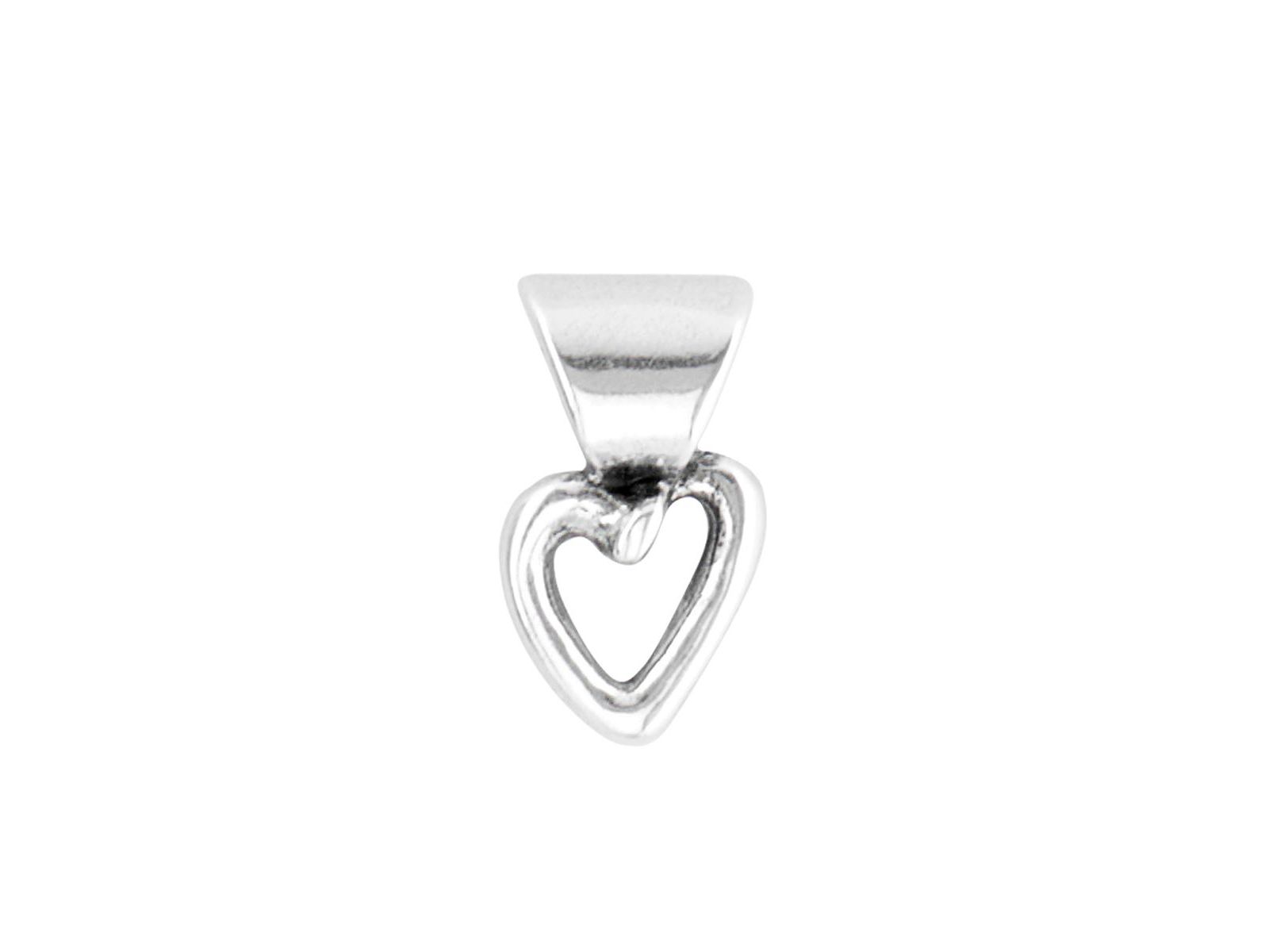 UNOde50 Heart-Shaped Metal Alloy Charms
