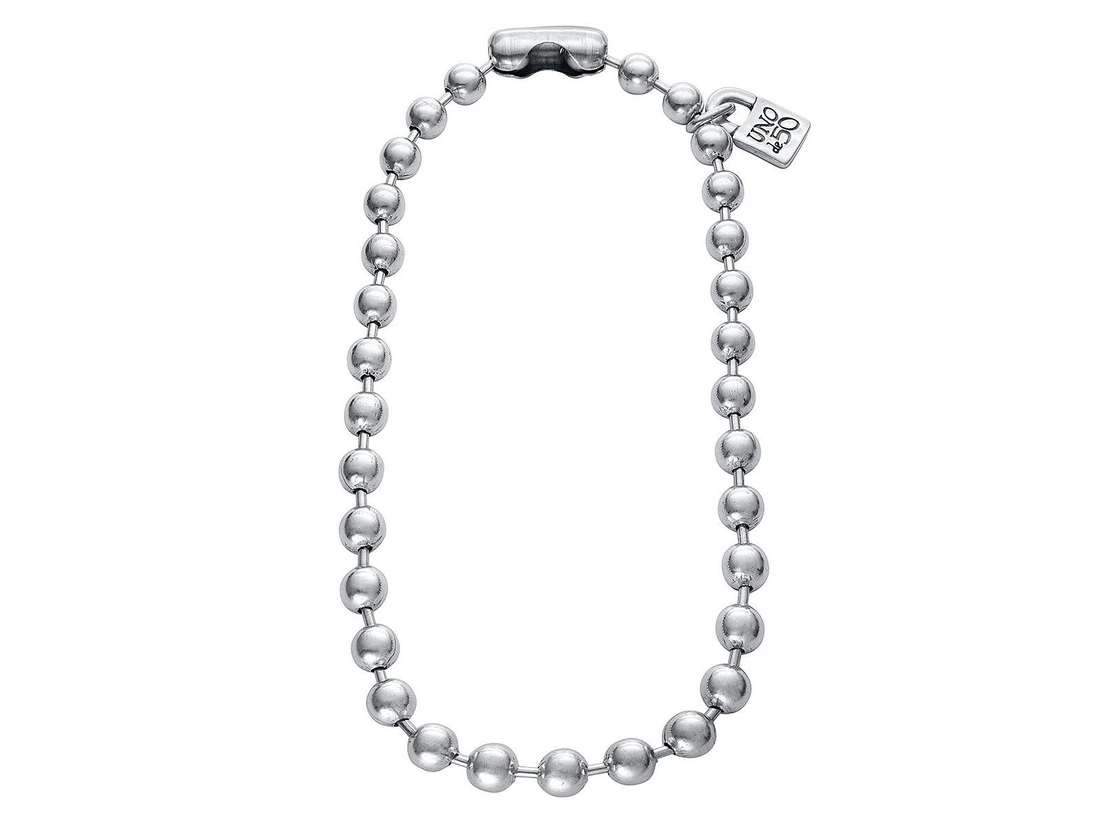 UNOde50 Sterling Silver Metal Clad Padlock Necklace