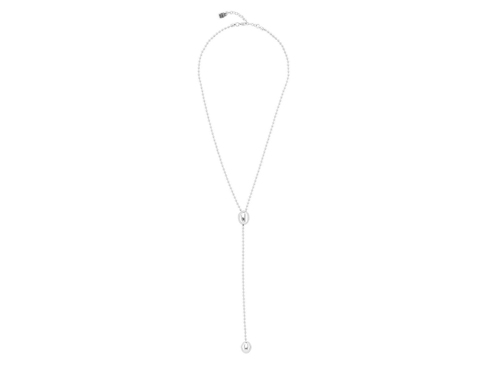 UNOde50 Sterling Silver Clasp Long necklace