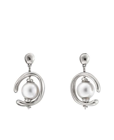UNOde50 серьги из Sterling Silver с культивированным жемчугом