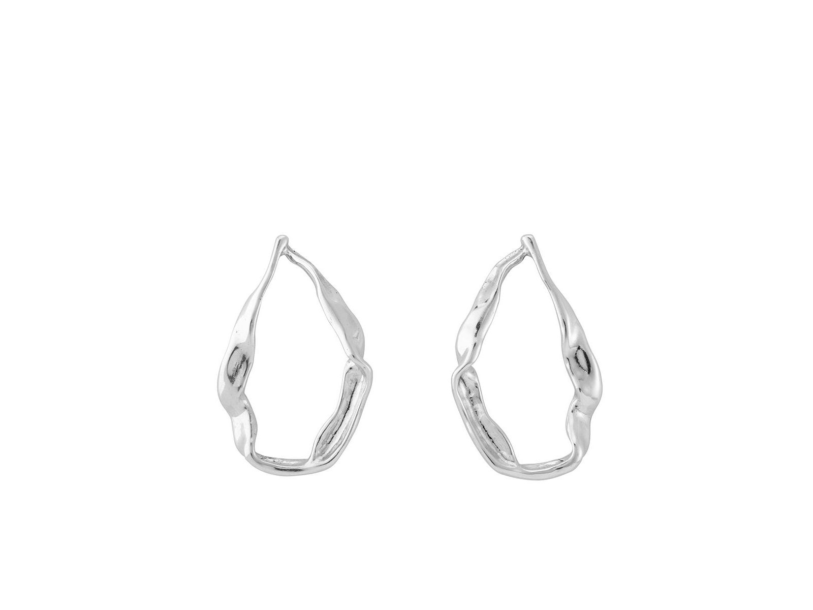 UNOde50 Metal Clad Snap Earrings