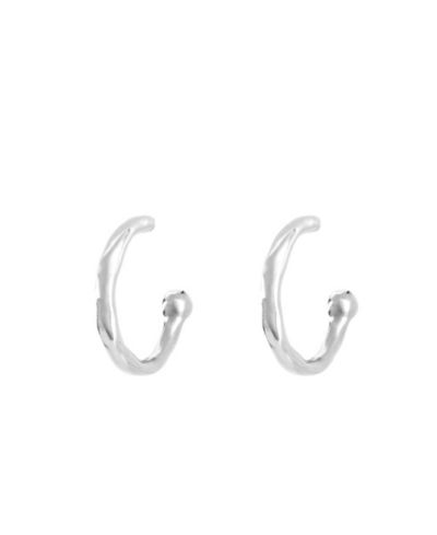 UNOde50 Серьги-кольца Metal Clad Hoop