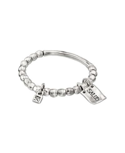 Браслет UNOde50 Sterling Silver Tubular Piece Beads