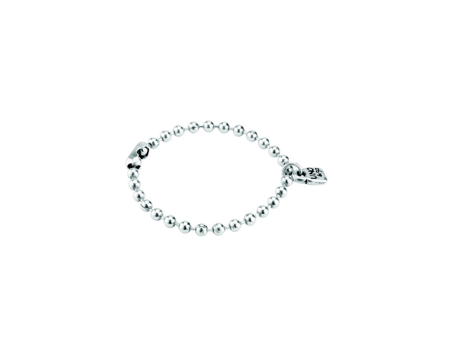 Браслет UNOde50 Sterling Silver и 18K Gold-Plated Ball Shaped