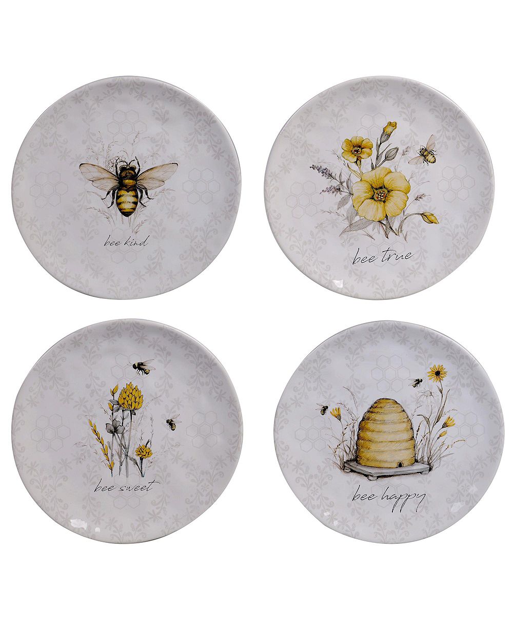 Набор тарелок для салата Certified International Bee Sweet, 4 шт.
