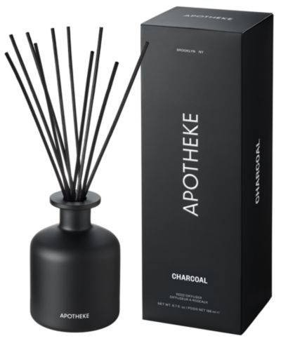 Ароматический диффузор с палочками APOTHEKE Charcoal, 6.7-oz.