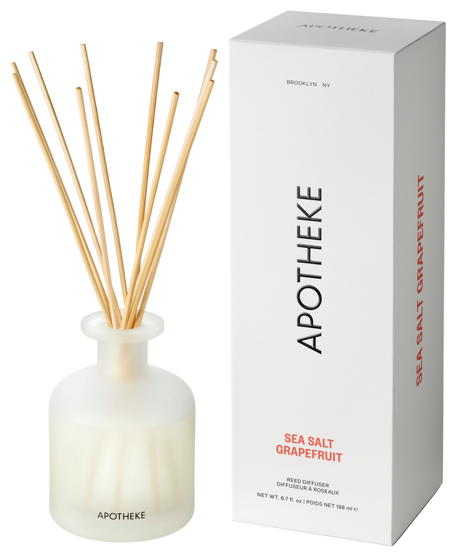 Диффузор APOTHEKE Sea Salt Grapefruit Reed Diffuser, 6.7-oz.
