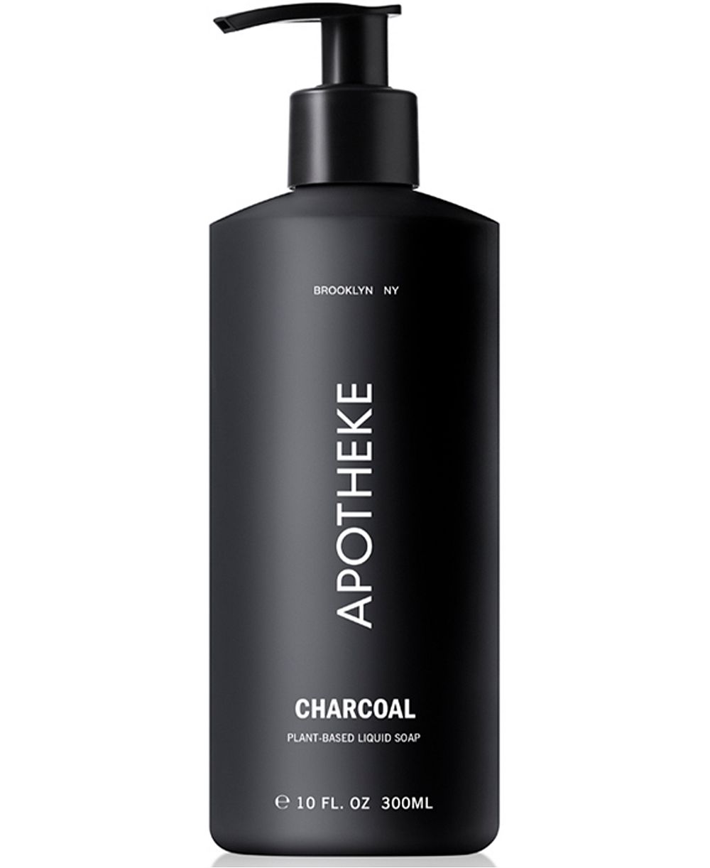APOTHEKE Charcoal Liquid Soap, 10-oz., жидкое мыло