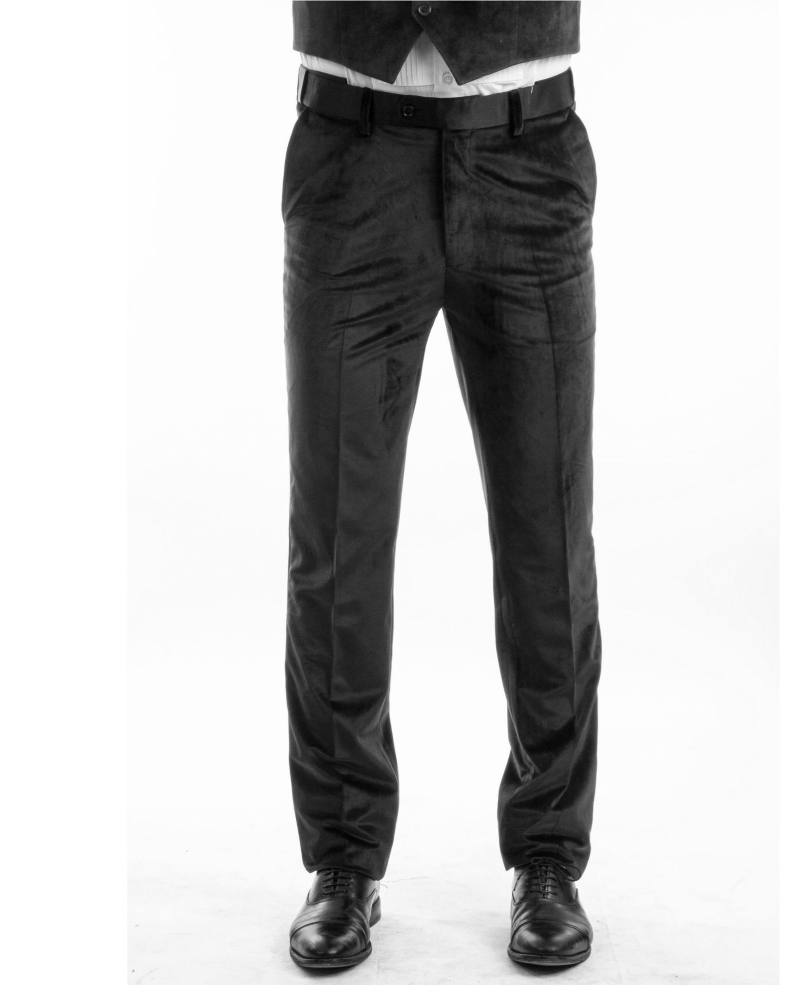Мужские бархатные брюки для смокинга Bryan Michaels Skinny Modern Fit