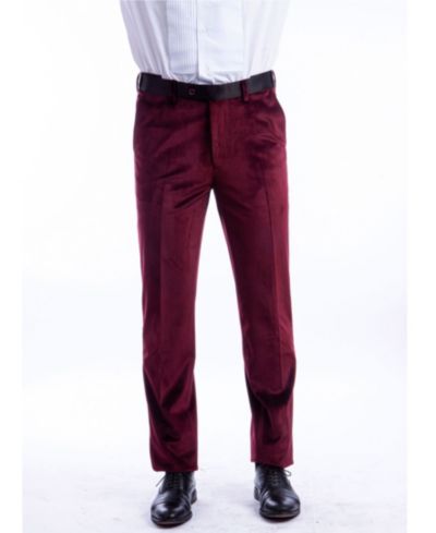 Мужские бархатные брюки для смокинга Bryan Michaels Skinny Modern Fit