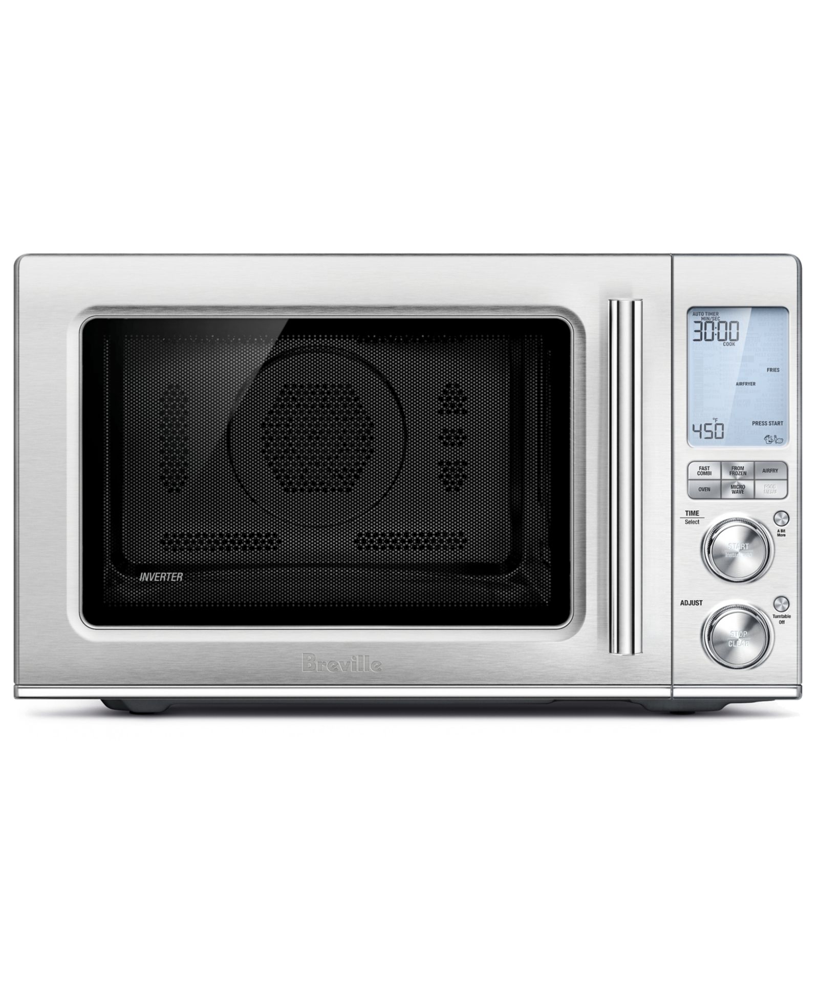Breville The Combi Wave 3-in-1: Аэрофритюрница, конвекционная печь и микроволновка с инвертором