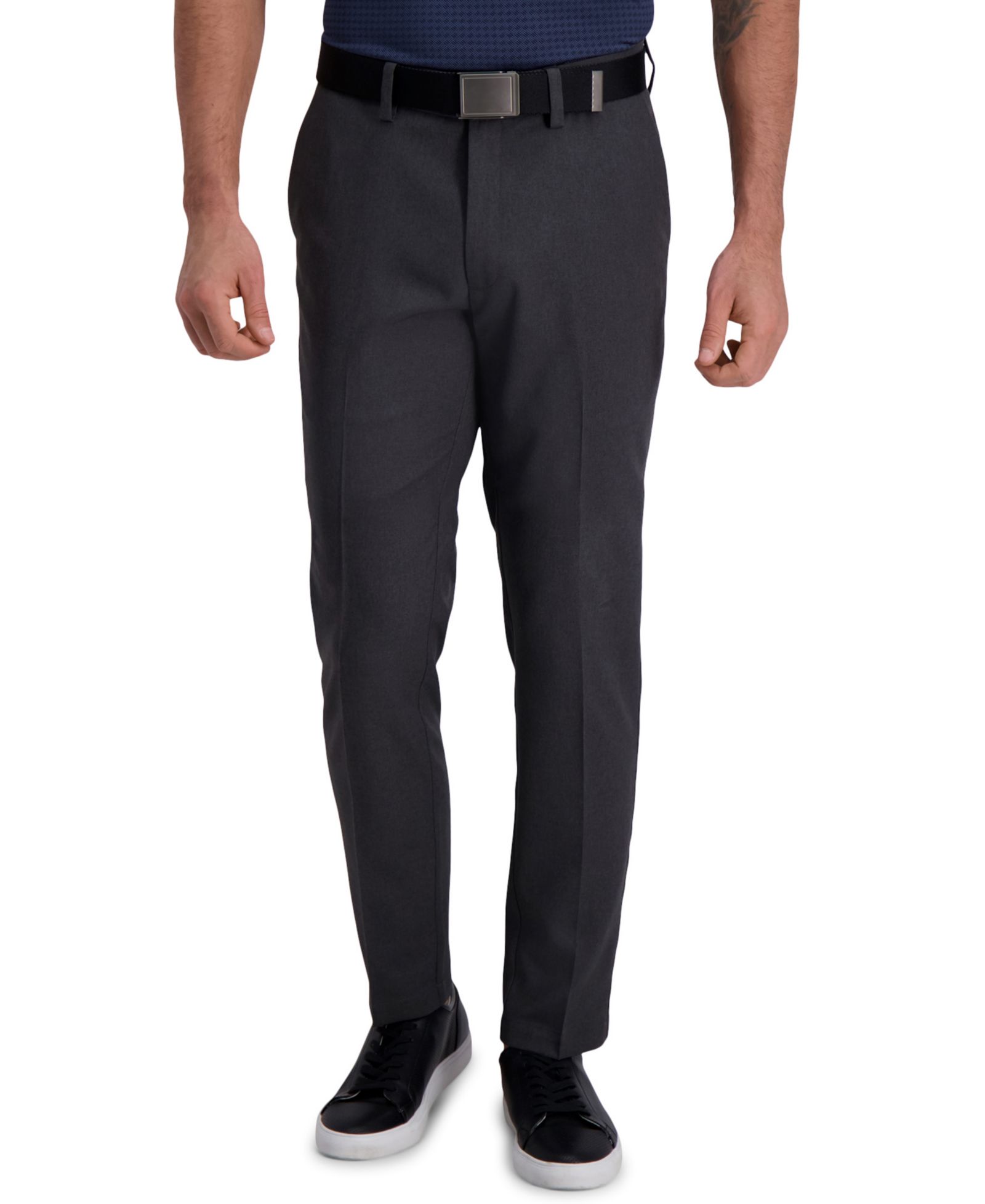 Брюки Haggar Cool Right Performance Flex Slim Fit Flat Front