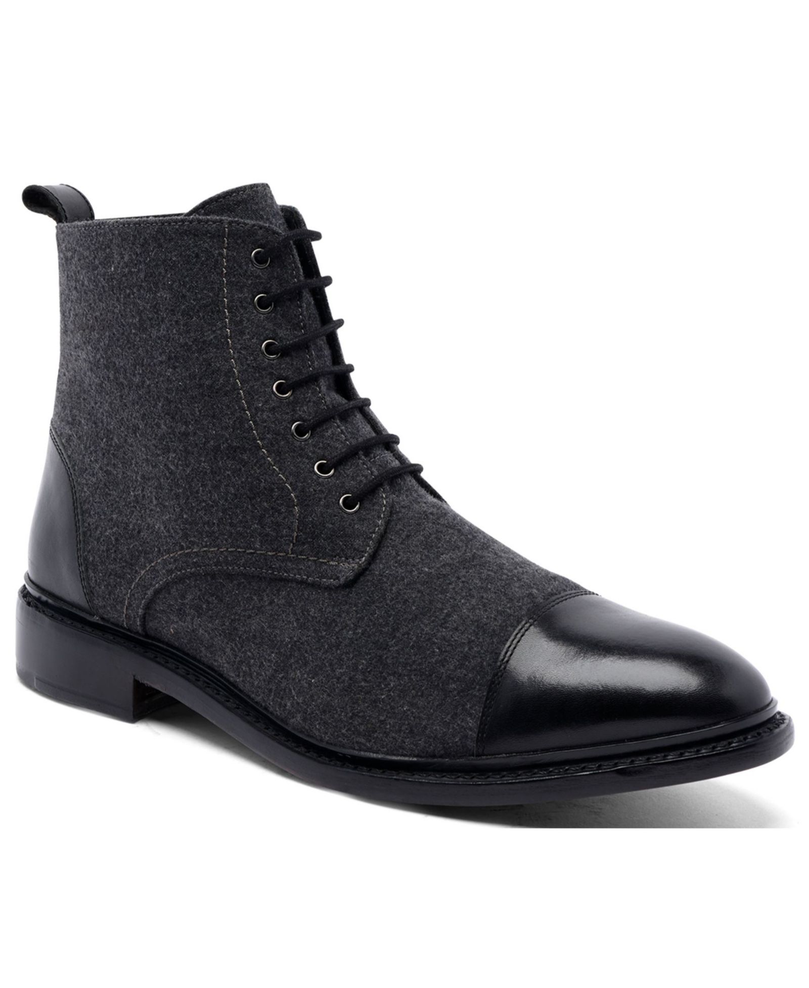 Anthony Veer Men's Monroe Lace-Up Goodyear Casual Leather Dress Boots