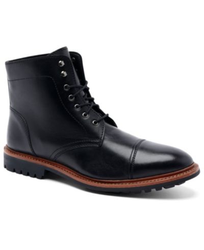 Anthony Veer Men's Ranveer Cap-Toe Rugged 6" Lace-Up Boots