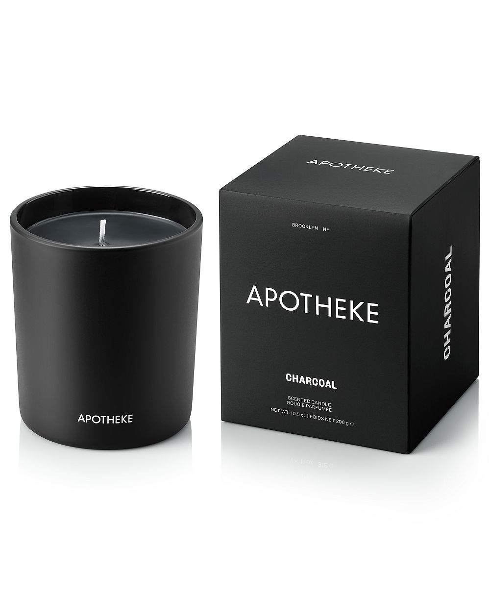 APOTHEKE Charcoal Candle, 10.5 oz.