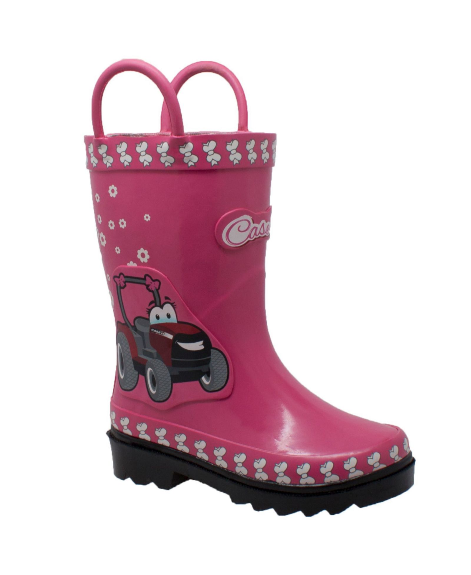 Case IH Toddler Girls 3D Fern Farmall Rubber Boot