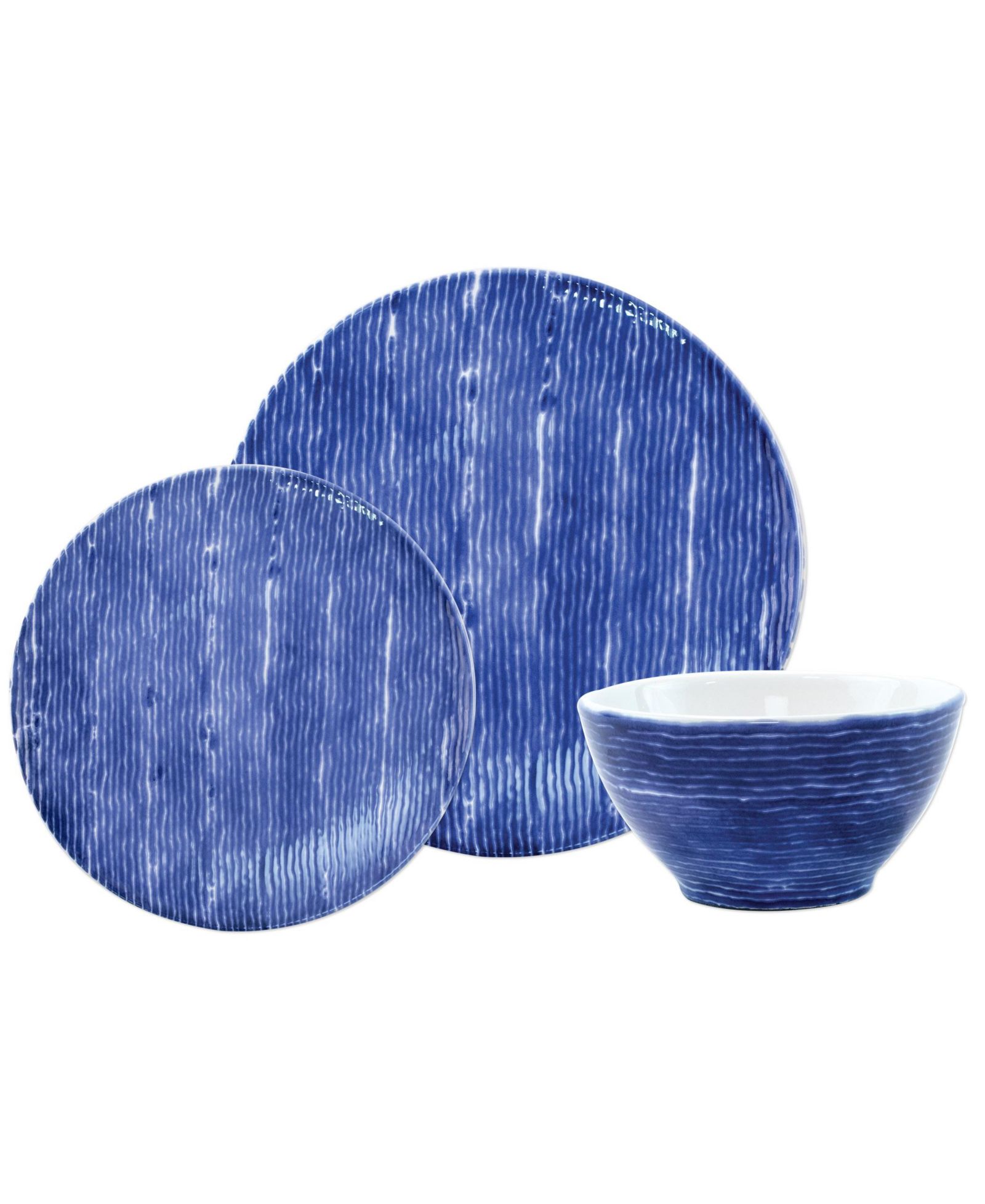 Набор столовых приборов Vietri Santorini Stripe, 3 предмета