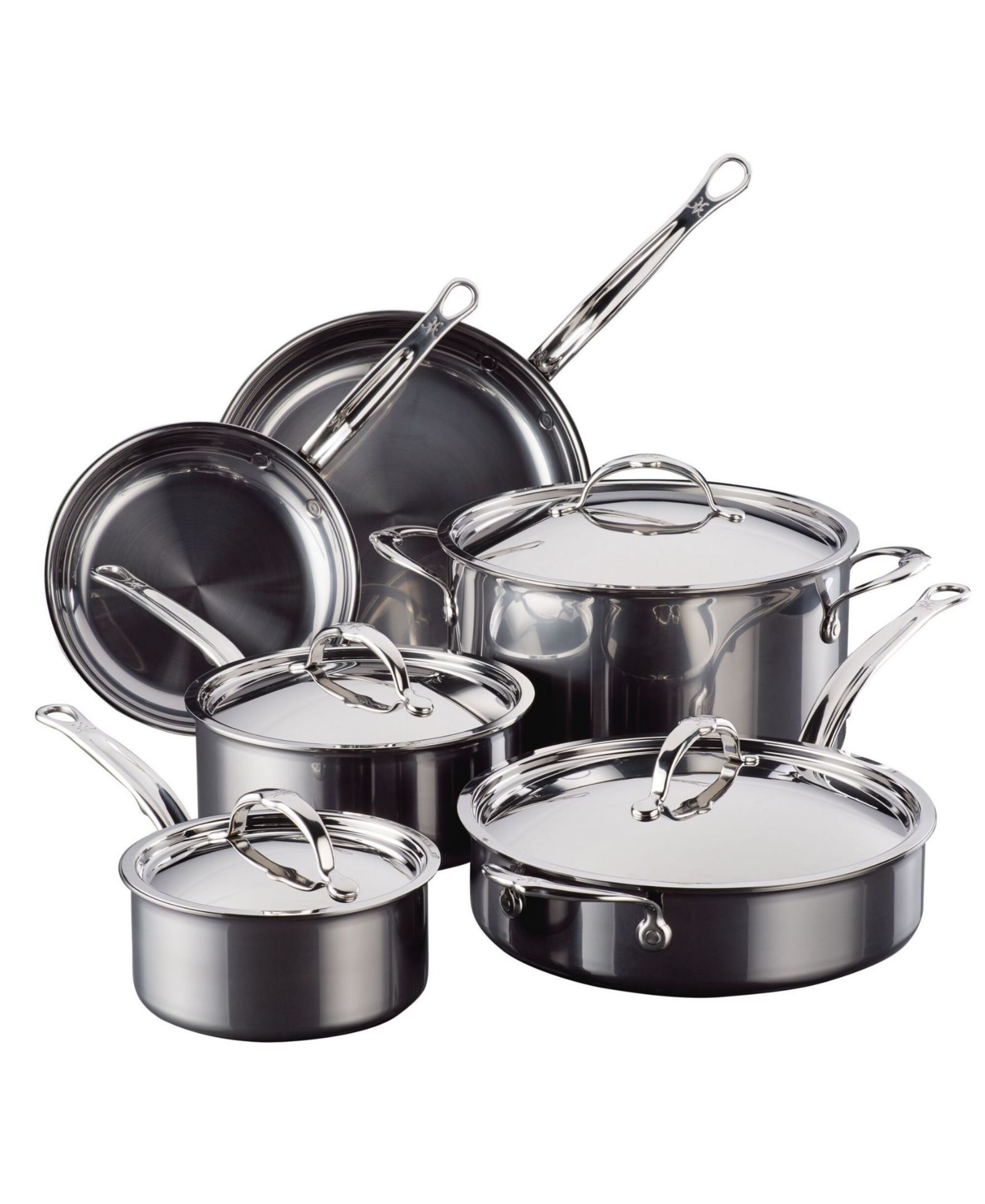 Hestan NanoBond Titanium Stainless Steel  10-Piece Cookware Set