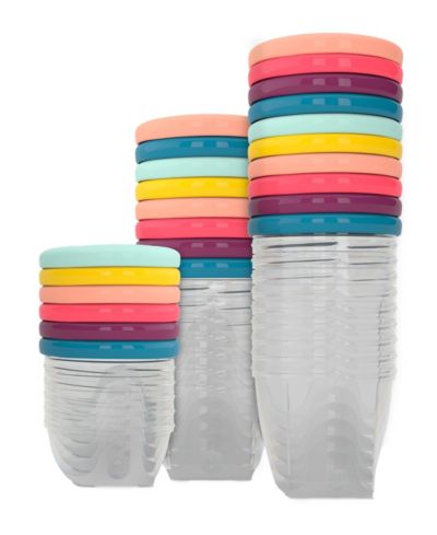 Набор детских мисок Babymoov Multi Colored, 24 шт.