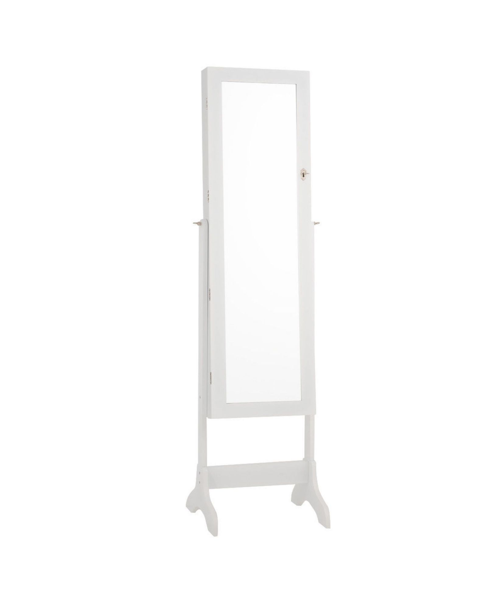 Mirrored Jewelry Cabinet Storage Organizer  Box Drawers