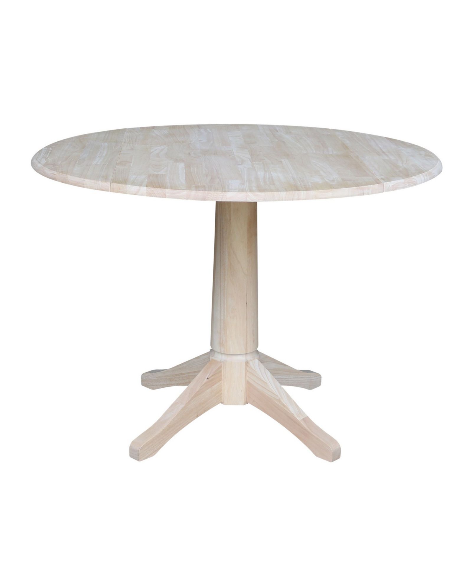 International Concepts круглый pedestal стол с откидными ножками 42"