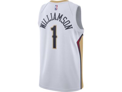 Мужская и женская джерси Nike New Orleans Pelicans Zion Williamson Swingman