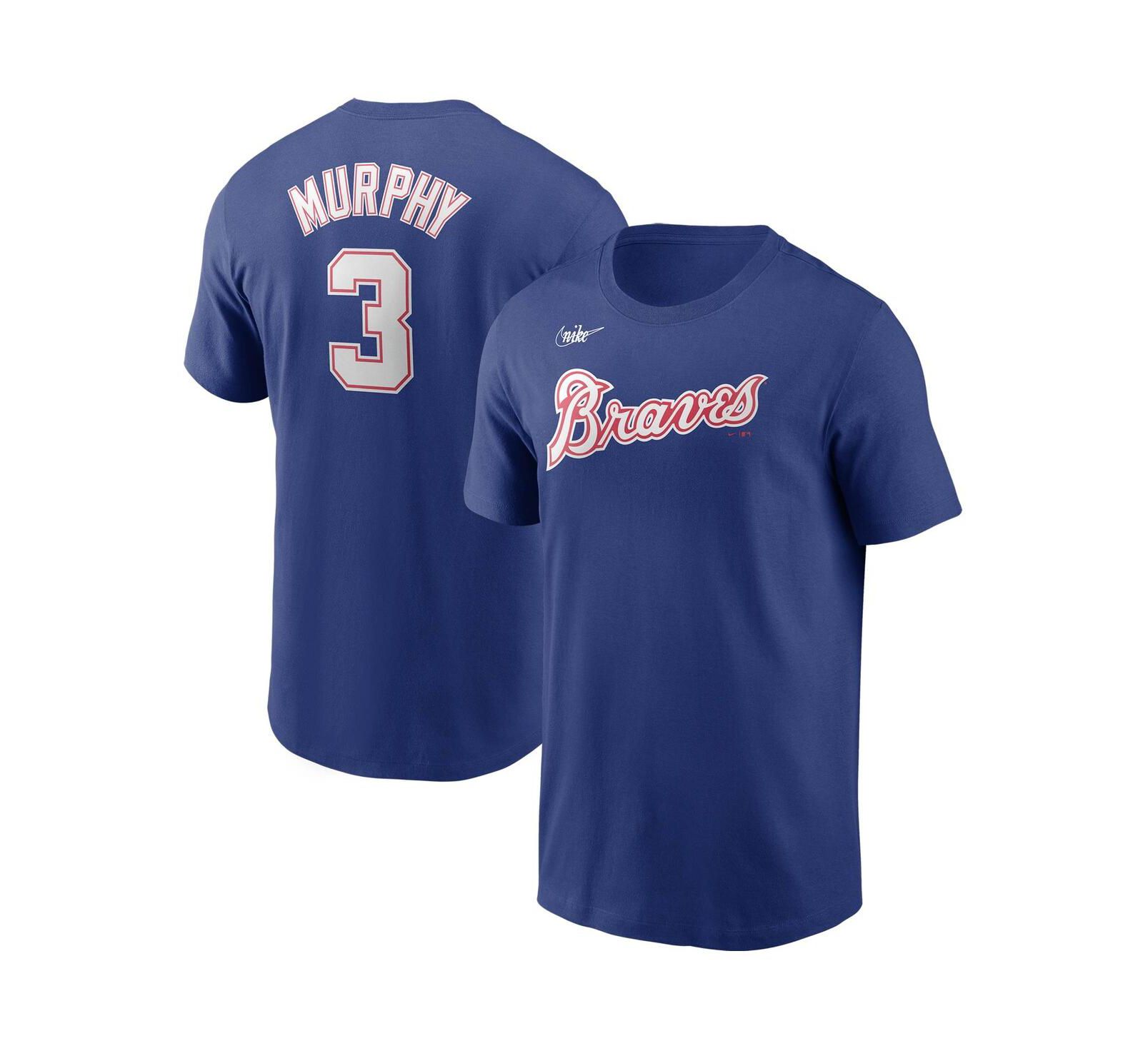 Nike Atlanta Braves Men's Coop Dale Murphy Name and Number Player T-Shirt