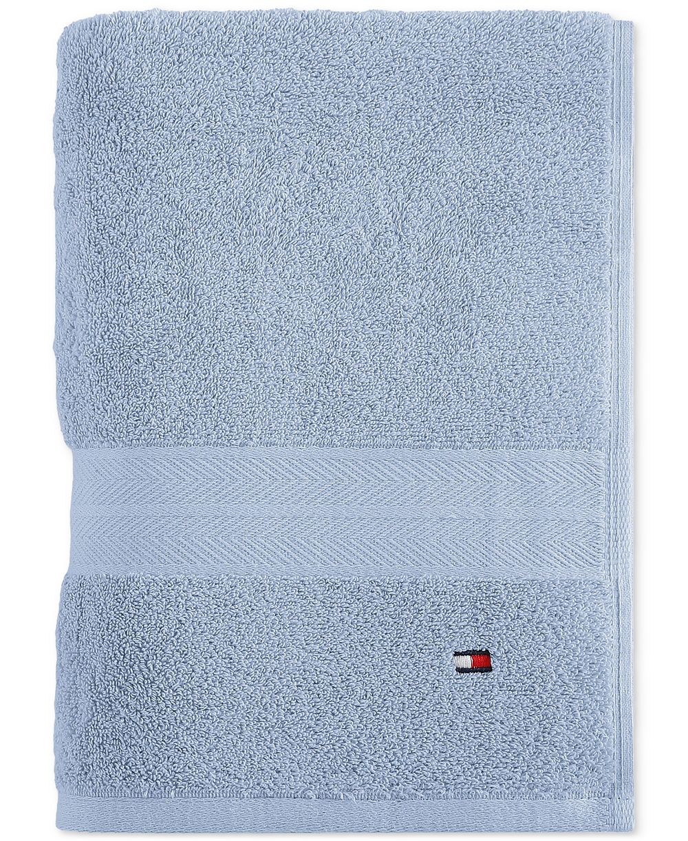 Tommy Hilfiger Home Modern American Solid Cotton Bath Towel, 30" x 54"
