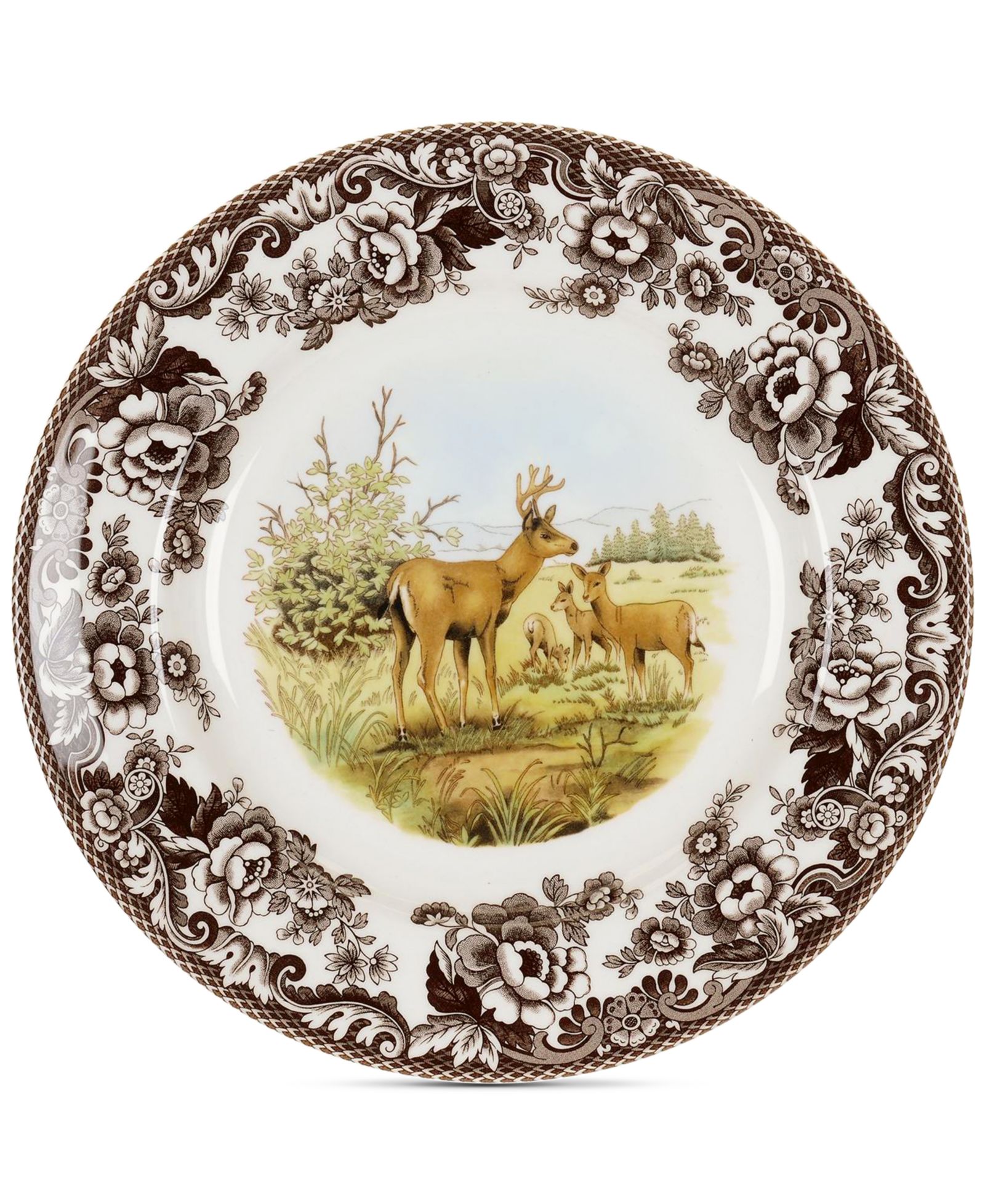 Spode Woodland Deer Dinner Plate