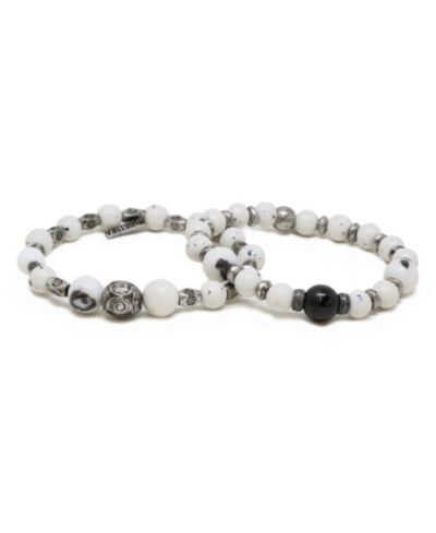 Браслет MR ETTIKA Dalmatian Jade Beaded, 2 шт.