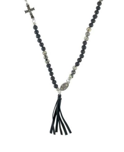 Ожерелье MR ETTIKA Secret Ceremony Dalmatian Stone Necklace