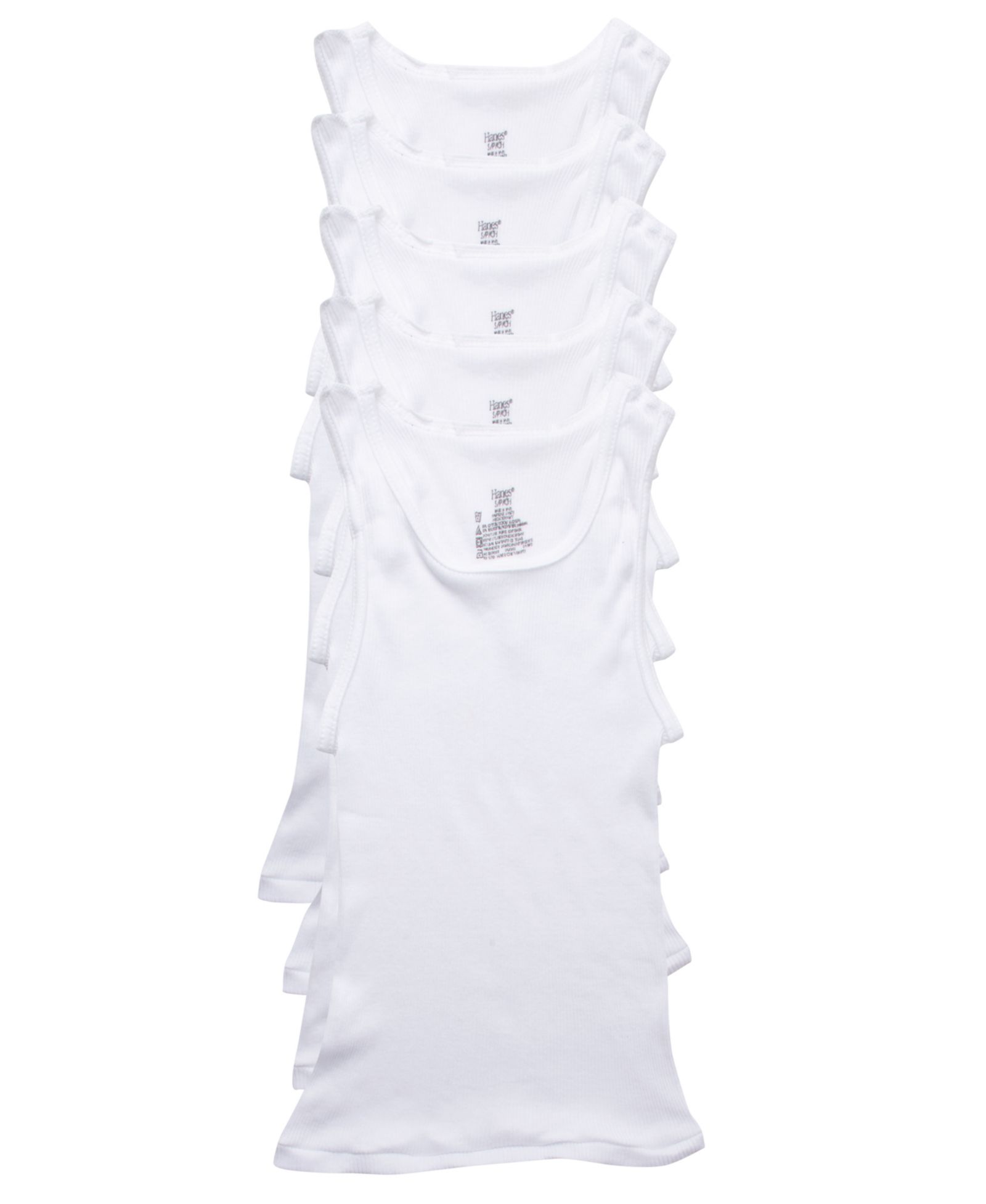 Big Boys Ultimate Cotton Blend Tank, Pack of 5