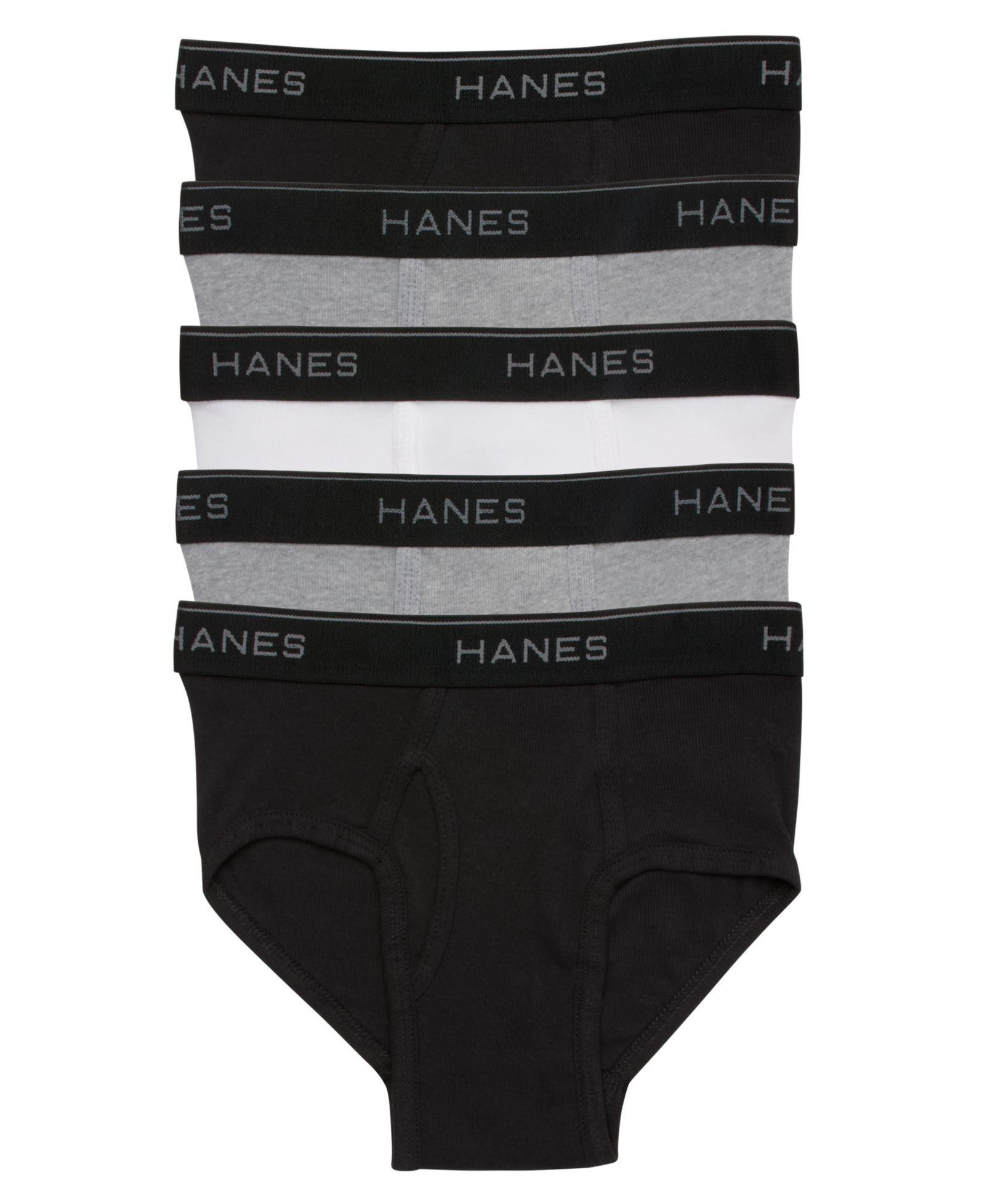 Big Boys Ultimate Cotton Blend Dyed Brief, Pack of 5