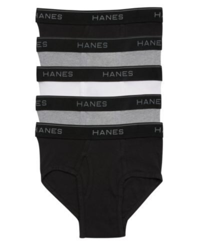 Детские трусы из хлопка Hanes, упаковка 5 шт