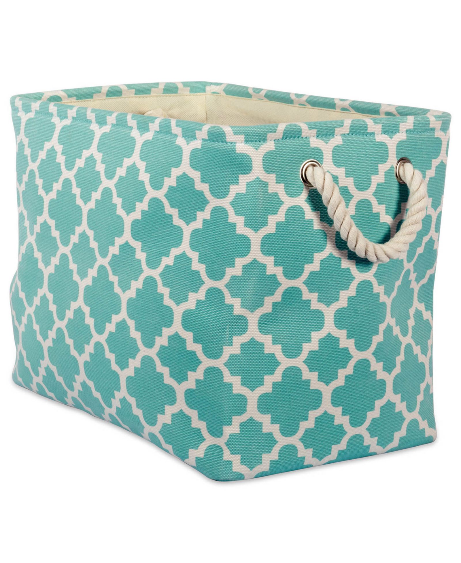 Прямоугольный контейнер Design Imports Polyester Bin Lattice Small