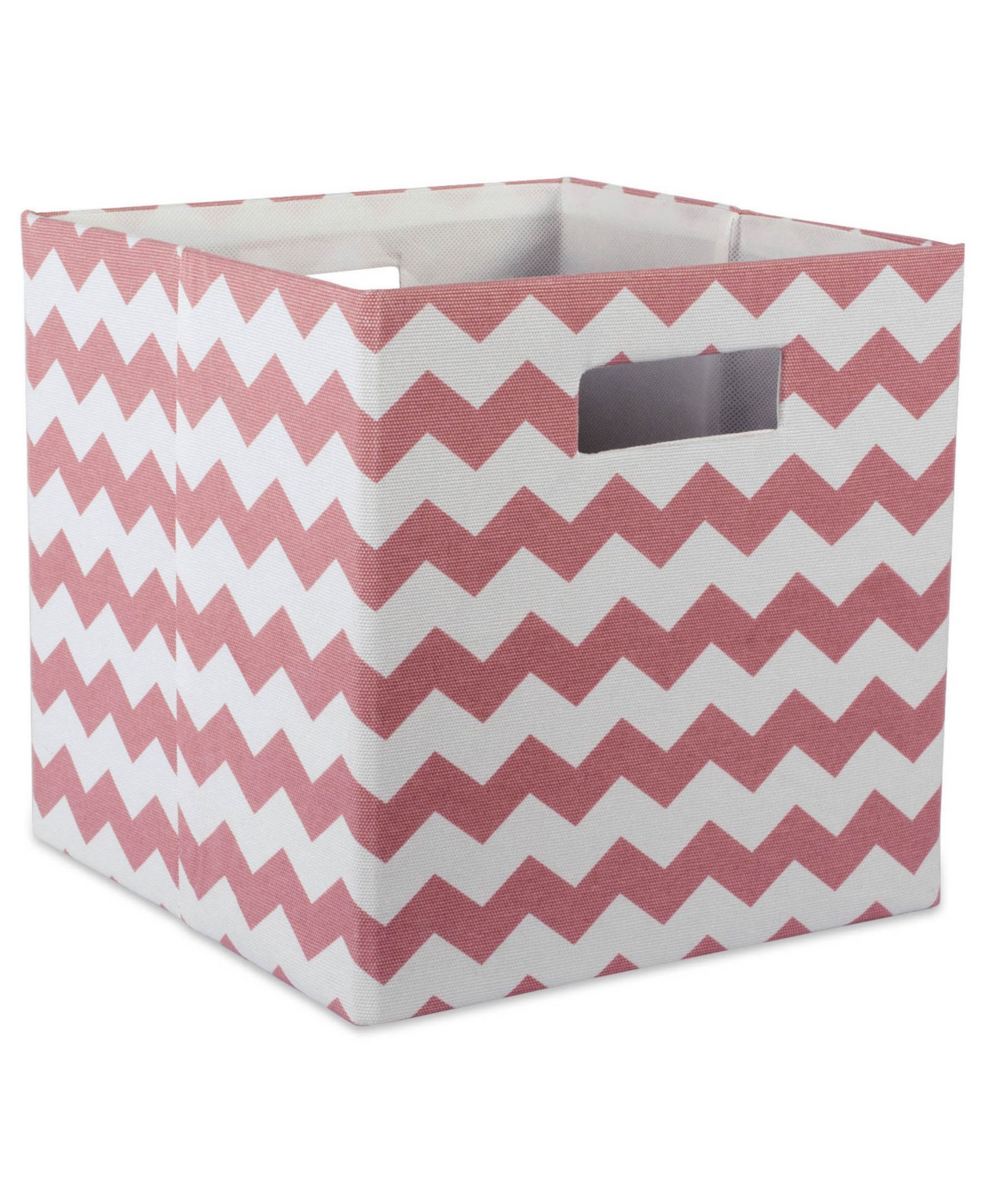 Design Imports Print Polyester Storage Bin