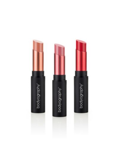 Трио помад Bodyography Fabric Texture Lipstick Trio