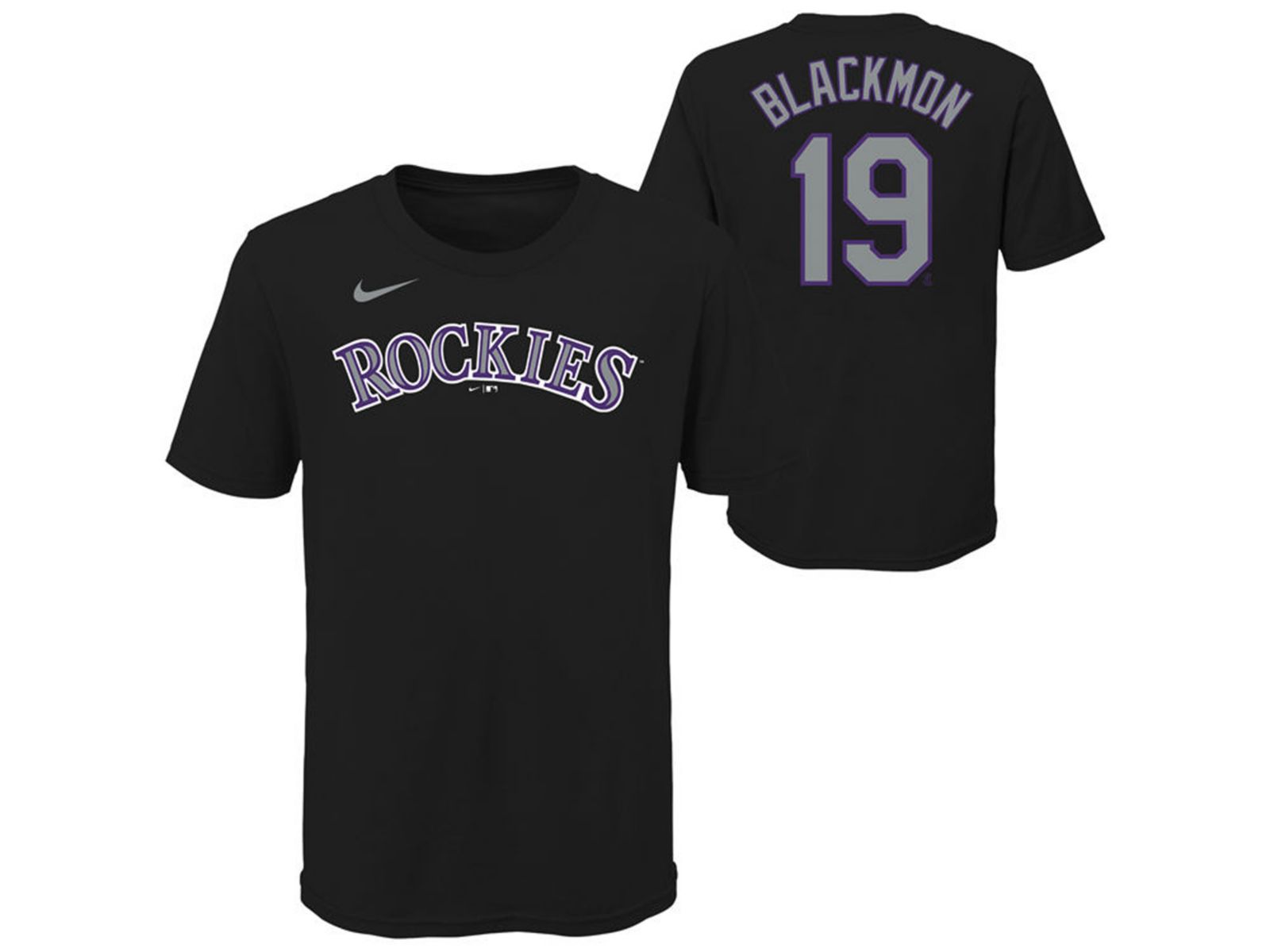 Футболка Nike Charlie Blackmon Colorado Rockies для мальчиков и девочек