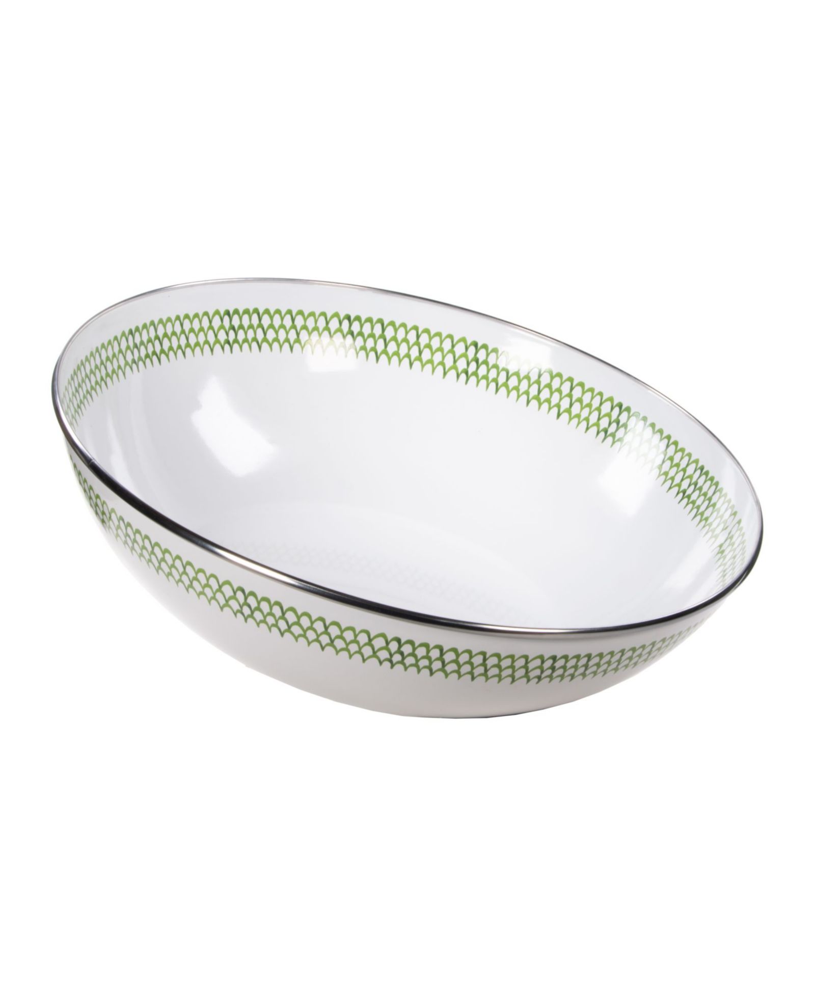 Чаша для кейтеринга Golden Rabbit Scallop Enamelware