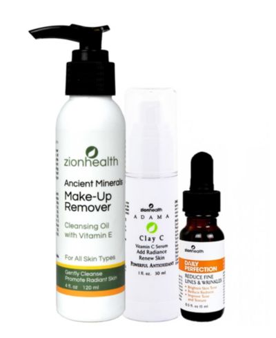 Набор Zion Health Day For Myself Kit: очищающее масло 4 oz + сыворотка Daily Perfection 0.5 oz + сыворотка Vitamin C 1 oz