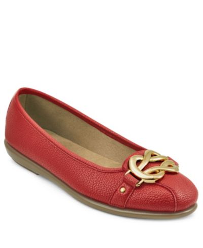 Red Faux Leather