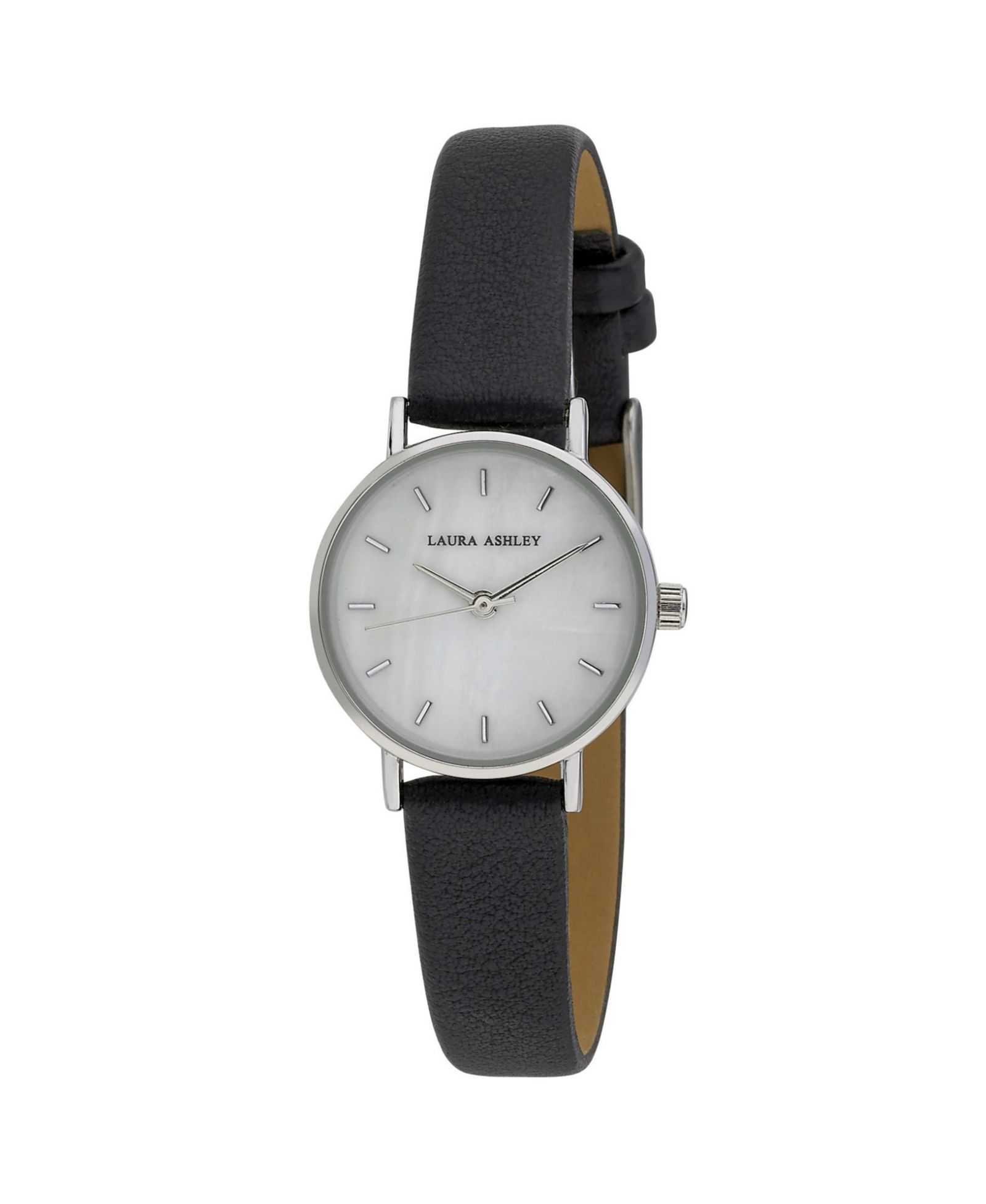 Женские часы Laura Ashley Mini Slim Clean Black Polyurethane Strap 26mm