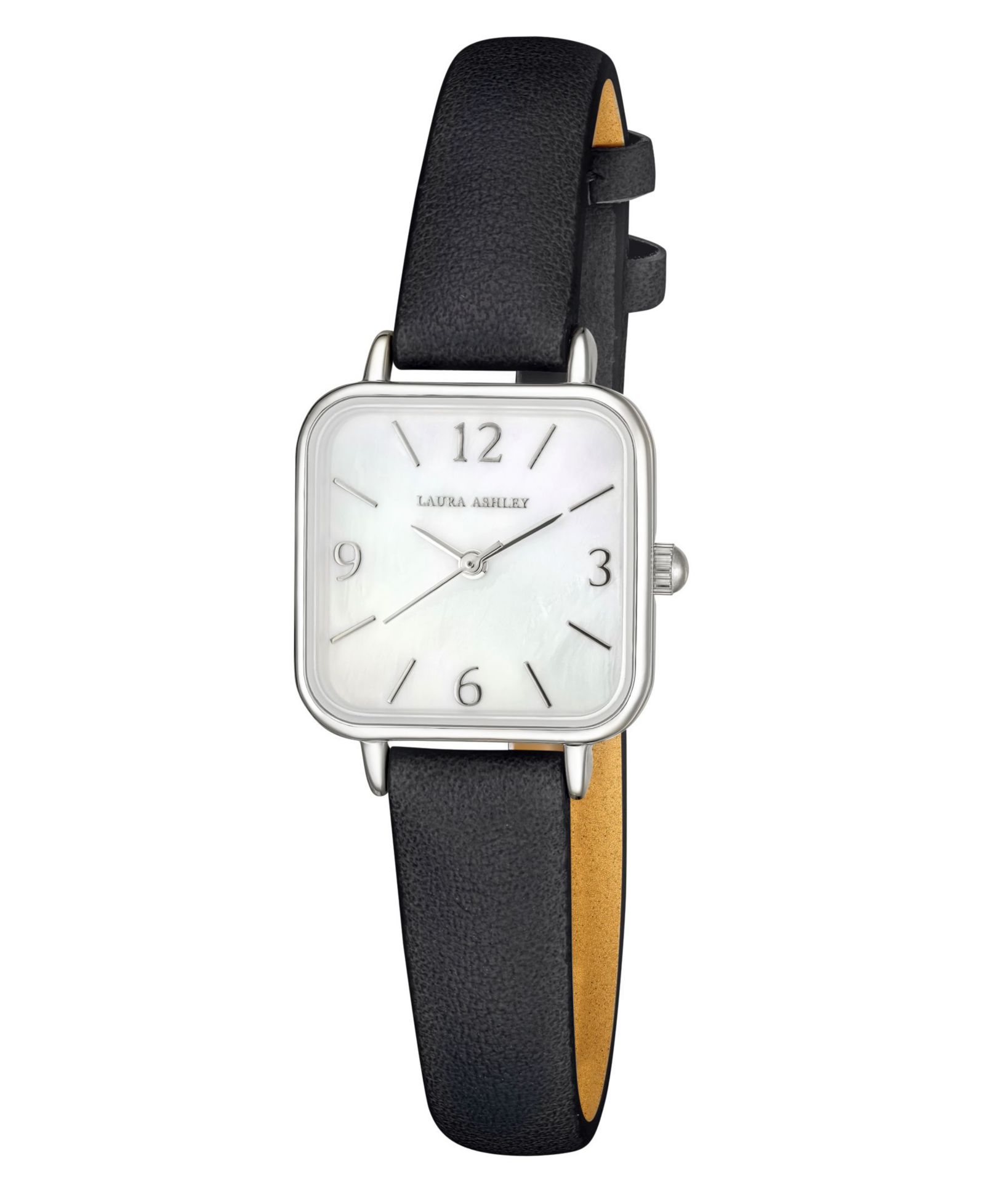 Laura Ashley Женские часы с ремешком из полиуретана, 24mm, Black
