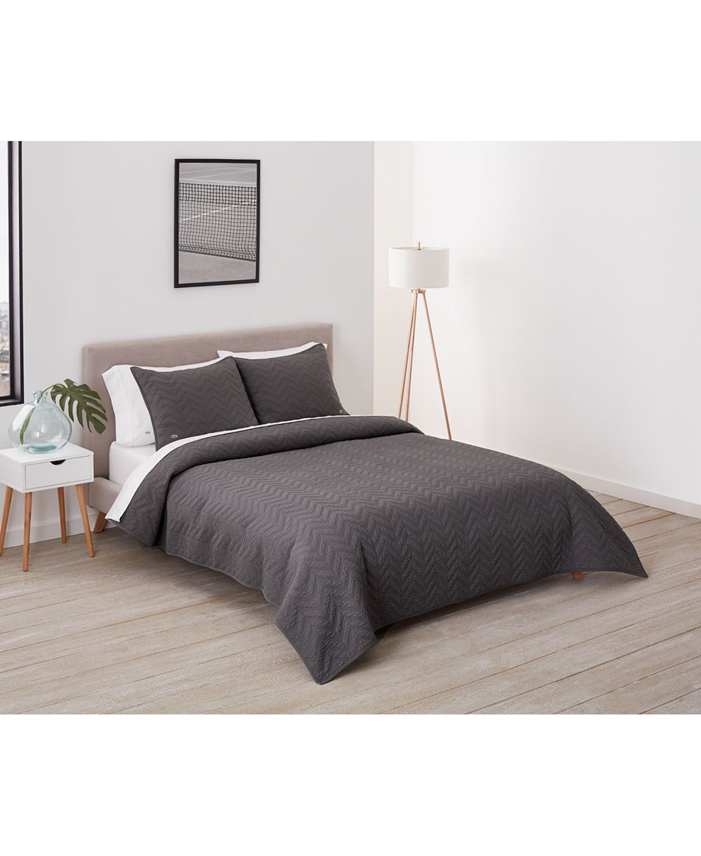 Комплект стеганых одеял Lacoste Home Herringbone Stitch, Twin