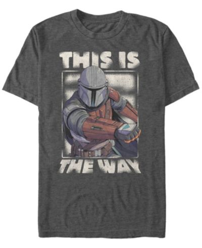 Мужская футболка Fifth Sun Star Wars The Mandalorian This Is The Way с коротким рукавом